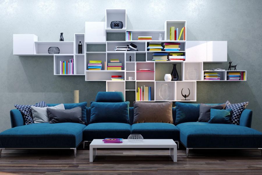 Creative furniture arrangements to maximise space