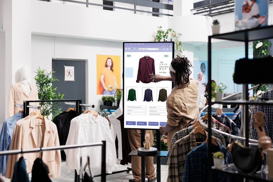 The role of technology in boutique design